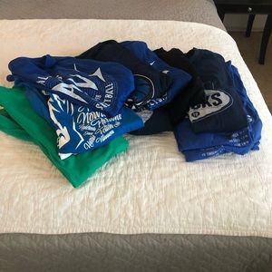 Set of 10 Dallas Mavericks Gameday T-Shirts